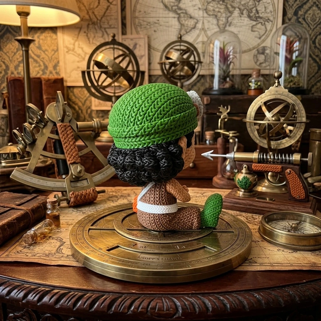 Ussop – Figurine Effet Tricot 3D.webp