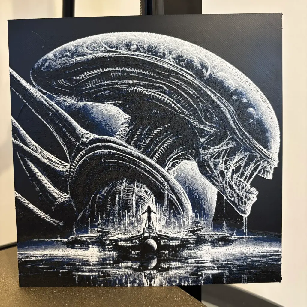 Portrait Alien isolation