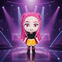 Mira – Figurine Effet Tricot 3D