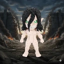 Eren Titan – Figurine Effet Tricot 3D