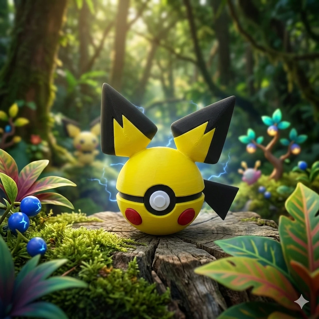 Pichu - Pokéball 3D