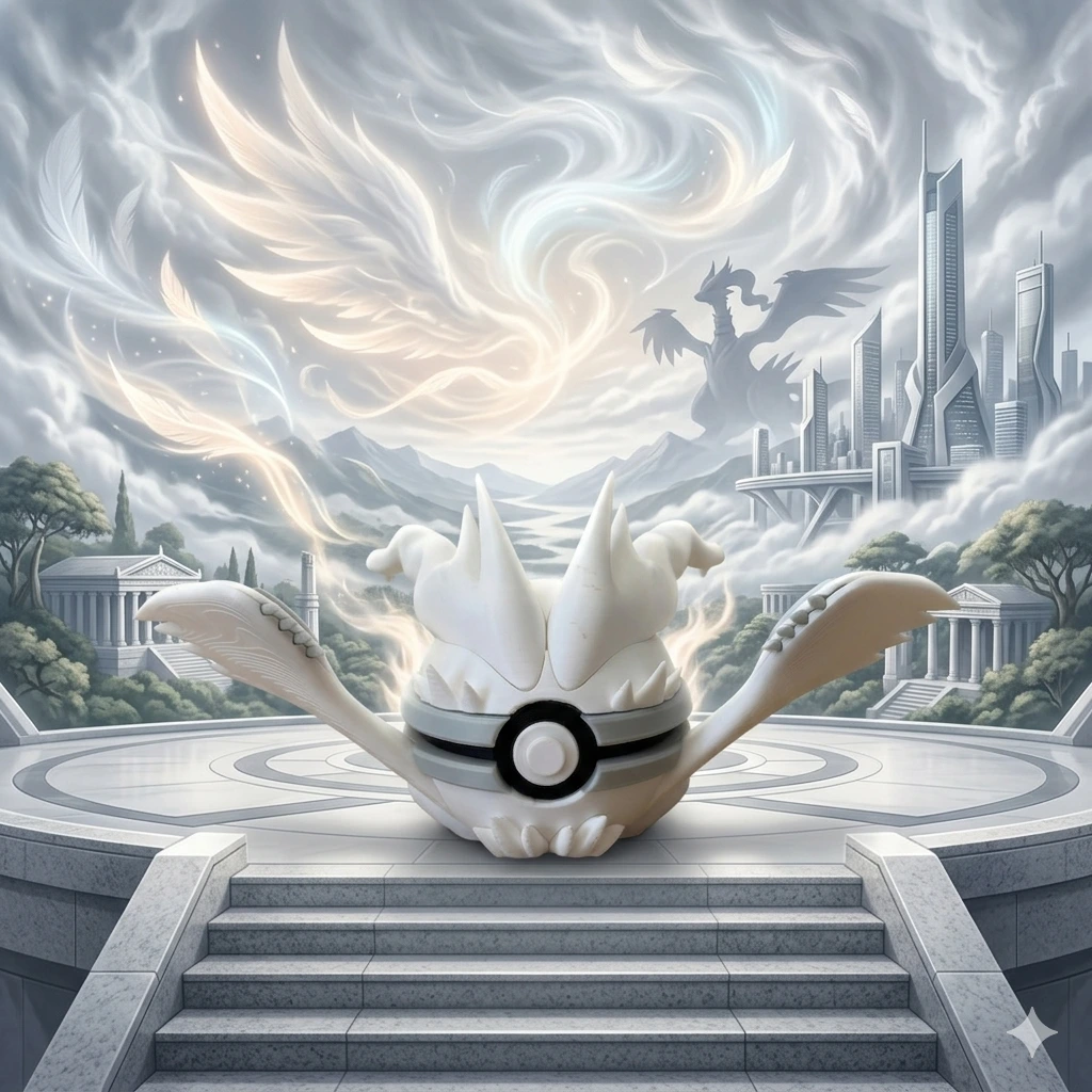 Reshiram – Pokéball 3D