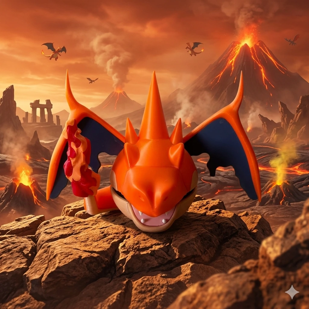 Méga Dracaufeu Y – Pokéball 3D