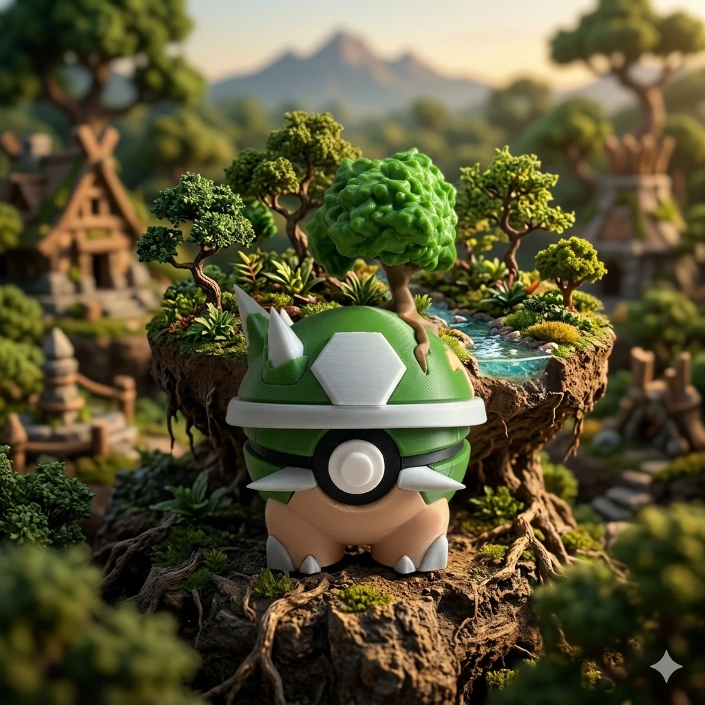 Torterra – Pokéball 3D