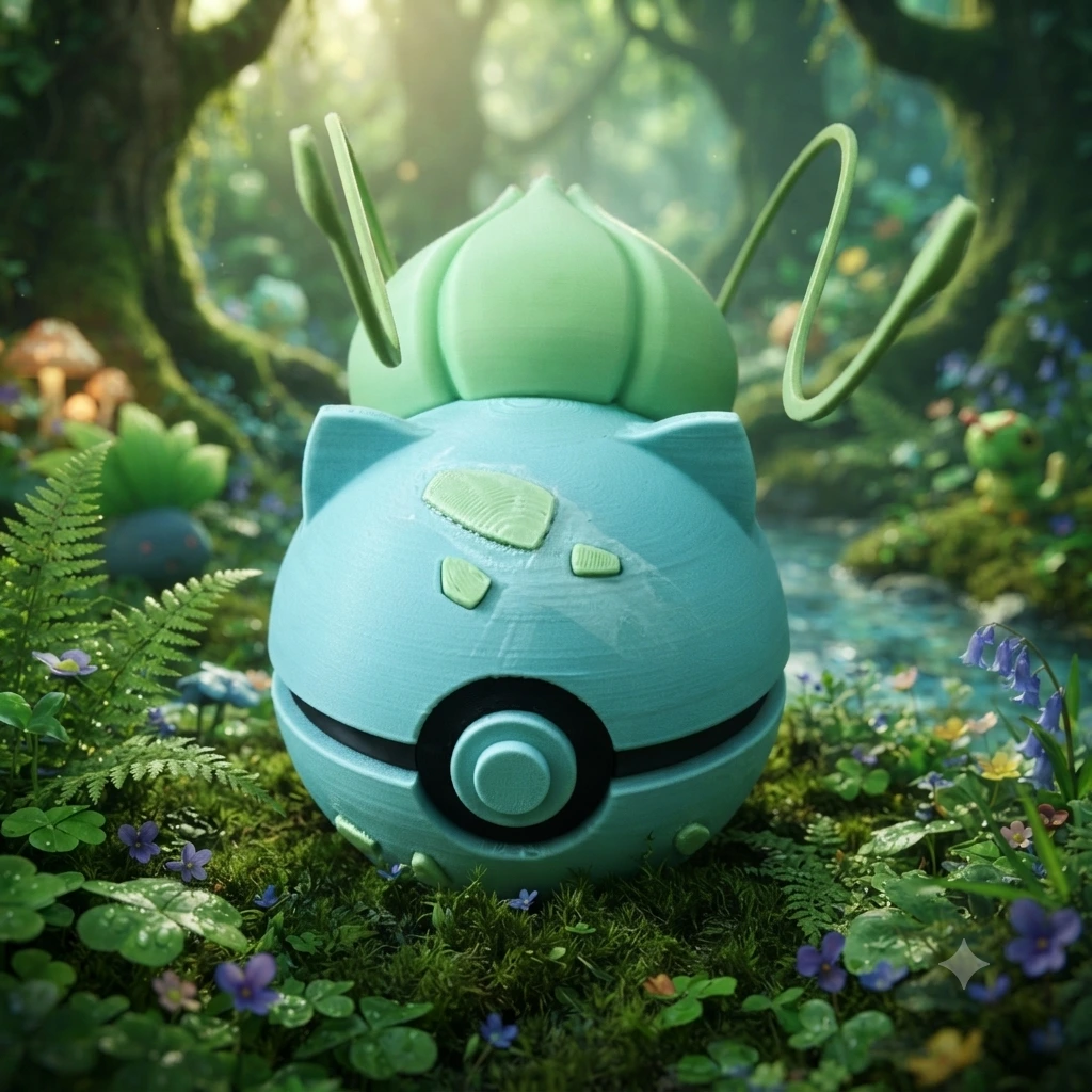 Bulbizarre – Pokéball 3D