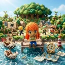 Nami  -  Effet Tricot 3D