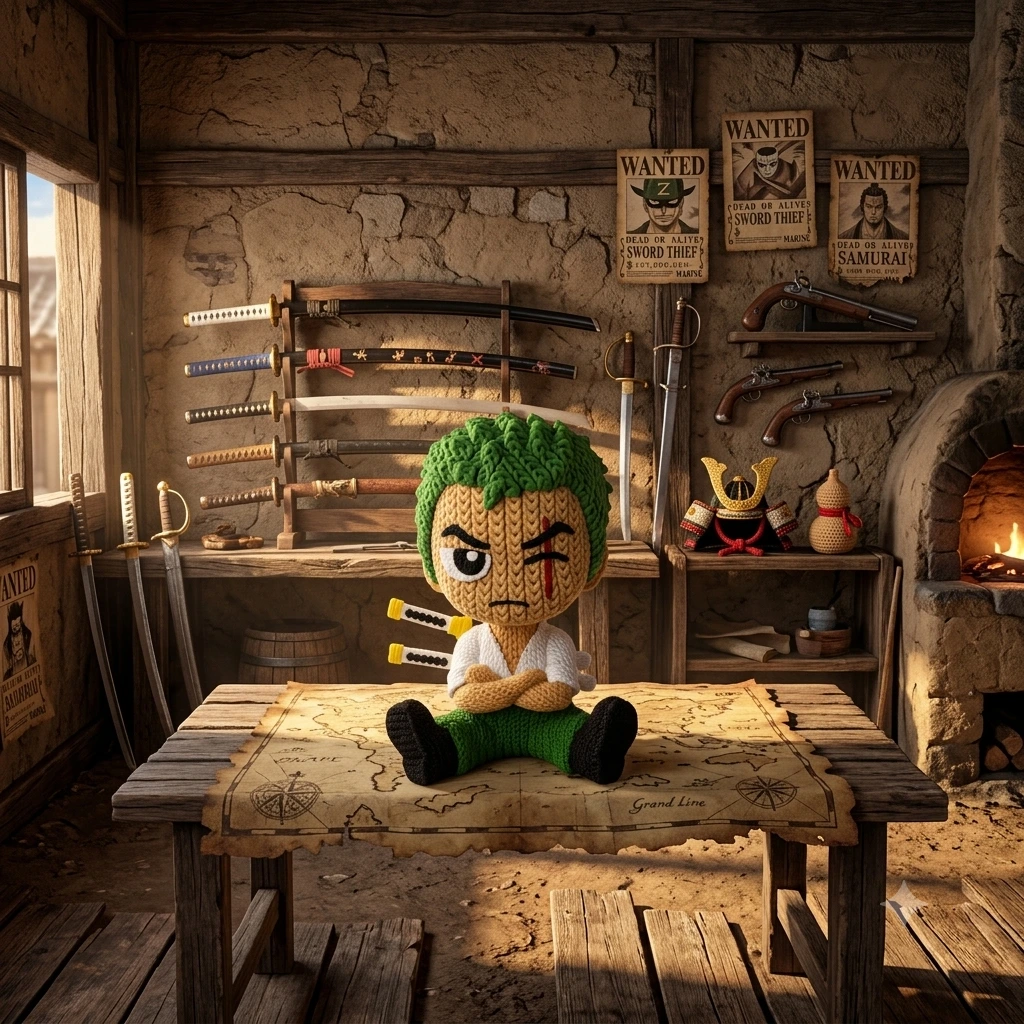 Zoro - Effet Tricot 3D
