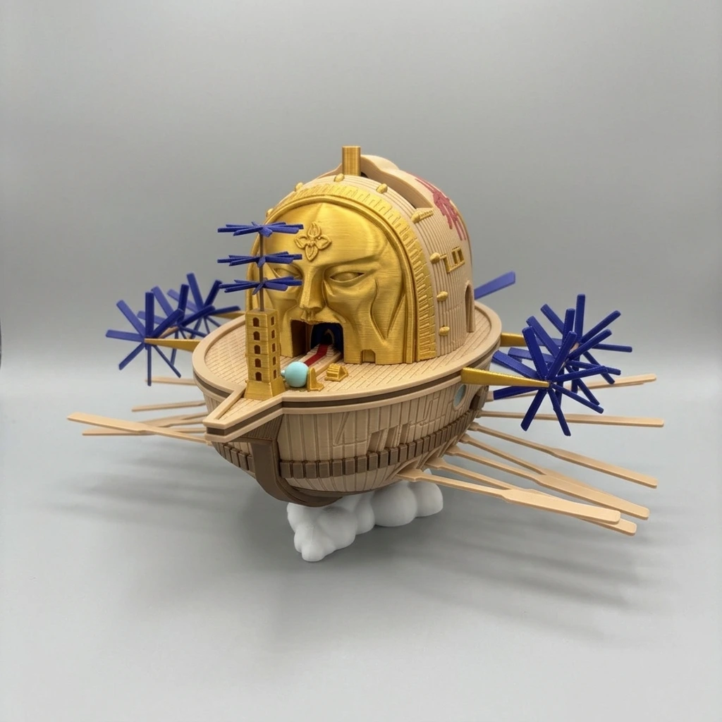 Bateau d'Ener – Maquette 3D