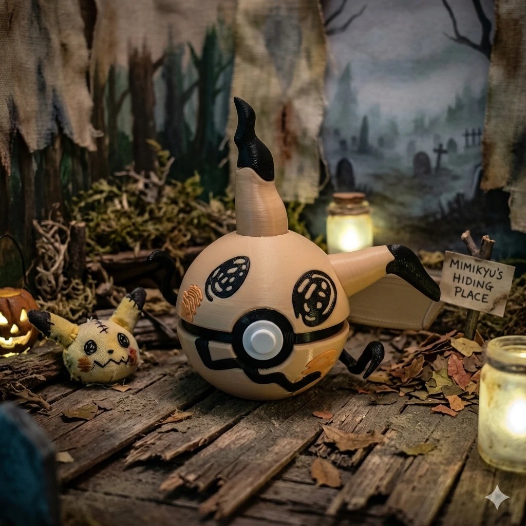 Mimiqui – Pokéball 3D