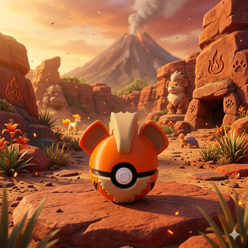 Caninos – Pokéball 3D