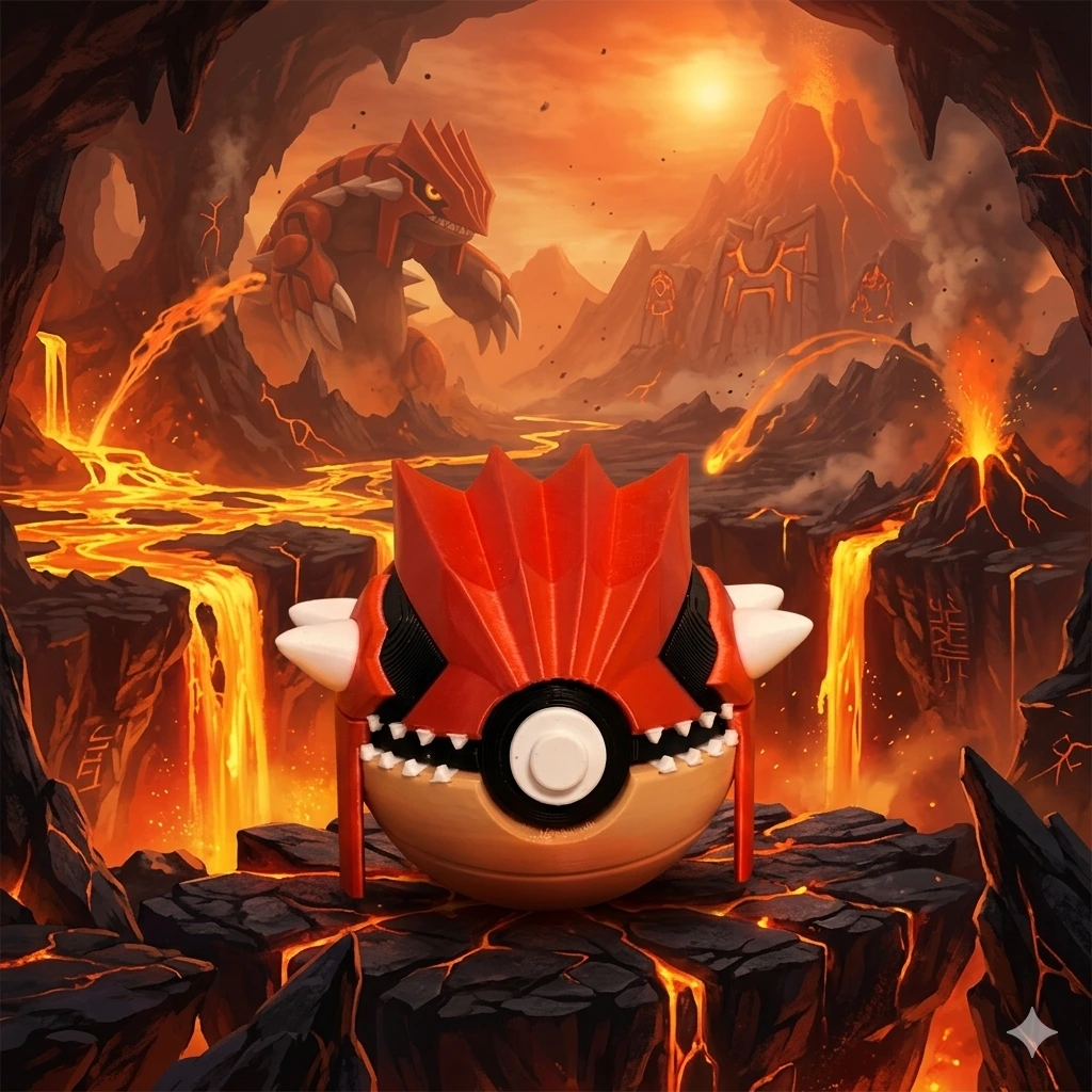 Groudon – Pokéball 3D