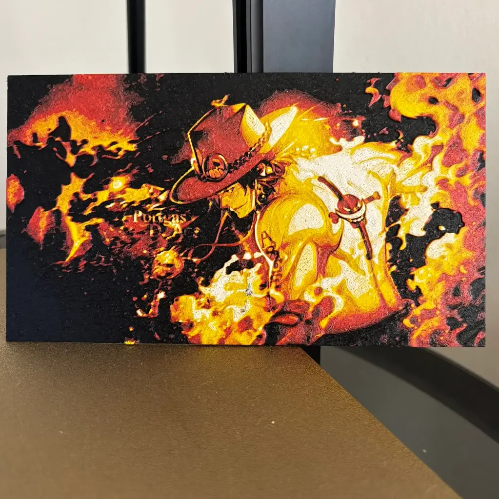 Portrait Portgas D. Ace (Ace aux poings ardents)